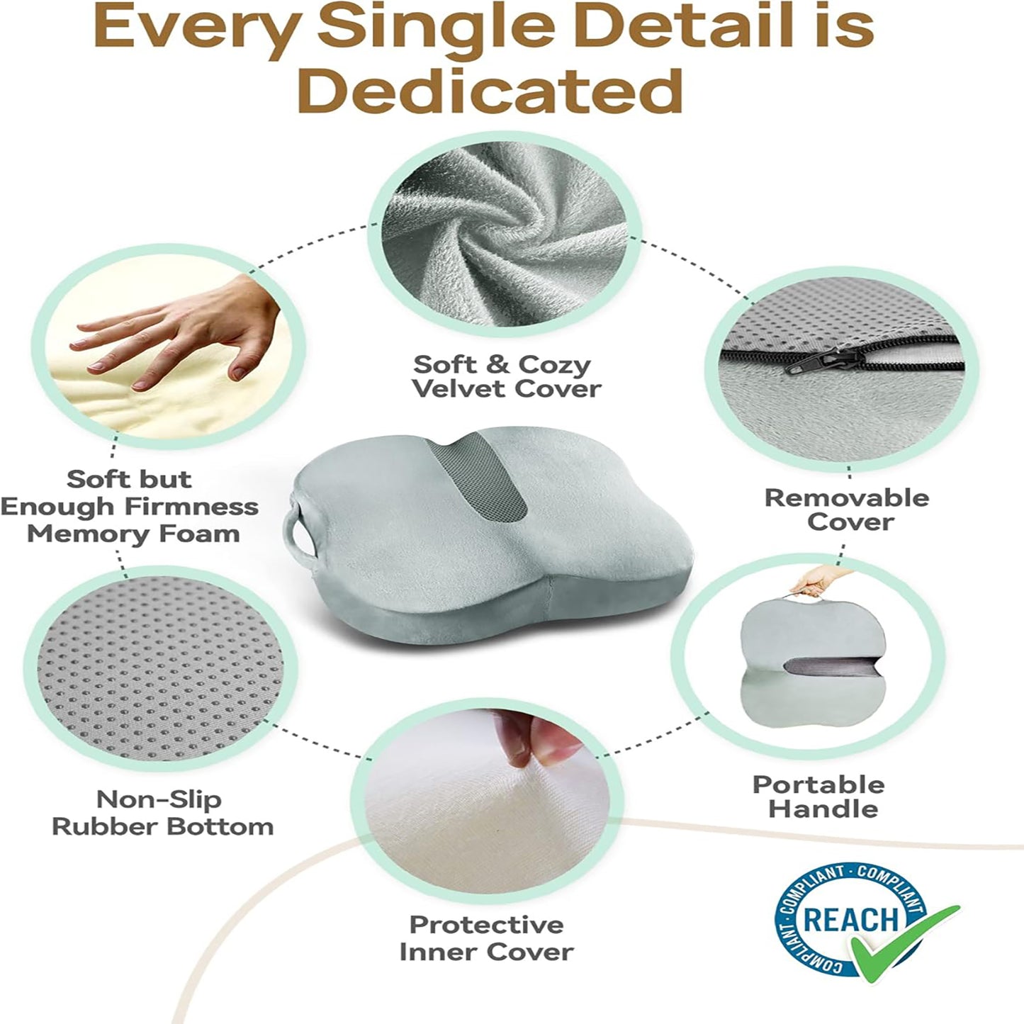 Joslife Orthopedic Seat Cushion
